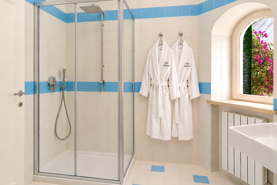 Bagno con doccia